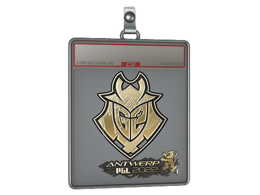 Sticker Slab | G2 Esports (Gold) | Antwerp 2022