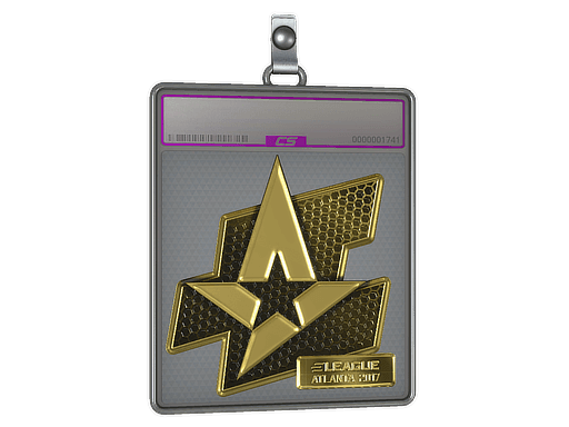 Sticker Slab | Astralis (Gold) | Atlanta 2017