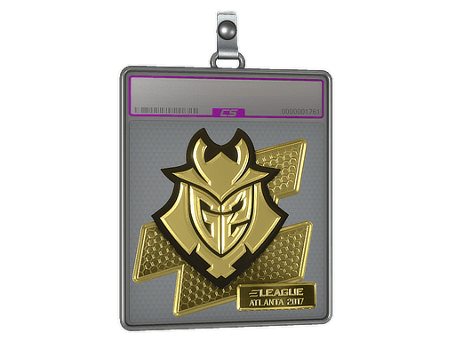 Sticker Slab | G2 Esports (Gold) | Atlanta 2017