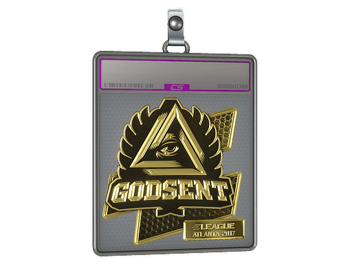 Sticker Slab | GODSENT (Gold) | Atlanta 2017