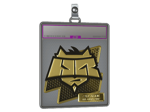 Sticker Slab | HellRaisers (Gold) | Atlanta 2017