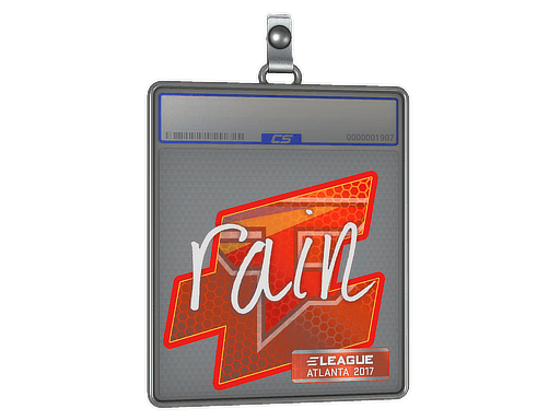 Sticker Slab | rain | Atlanta 2017