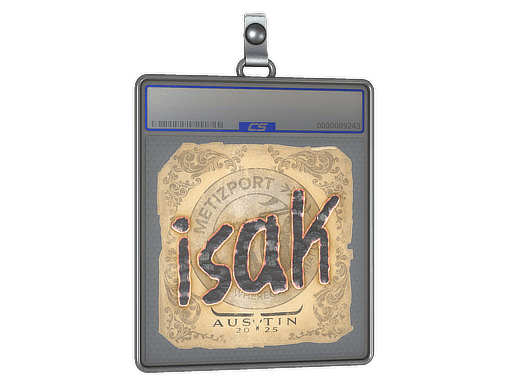 Sticker Slab | isak | Austin 2025