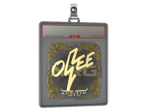 Sticker Slab | oSee (Gold) | Austin 2025