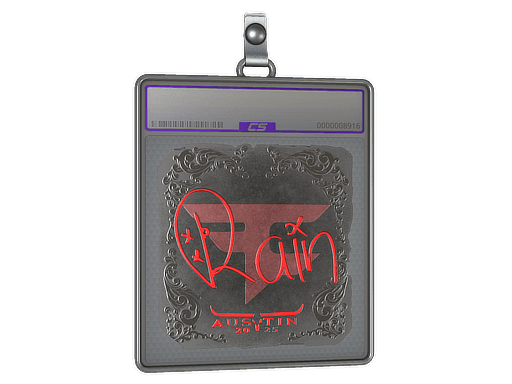 Sticker Slab | rain (Foil) | Austin 2025