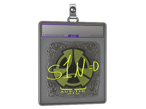 Sticker Slab | s1n (Foil) | Austin 2025