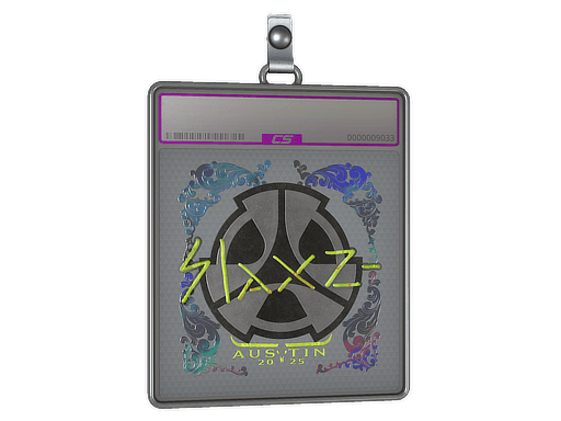 Sticker Slab | slaxz- (Holo) | Austin 2025