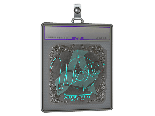 Sticker Slab | woxic (Foil) | Austin 2025