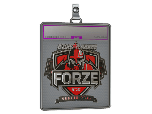 Sticker Slab | forZe eSports (Foil) | Berlin 2019