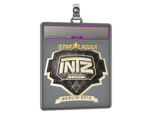 Sticker Slab | INTZ E-SPORTS CLUB (Gold) | Berlin 2019