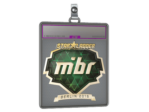 Sticker Slab | MIBR (Gold) | Berlin 2019