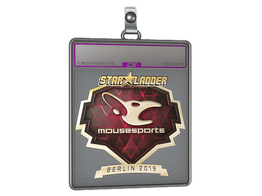 Sticker Slab | mousesports (Gold) | Berlin 2019