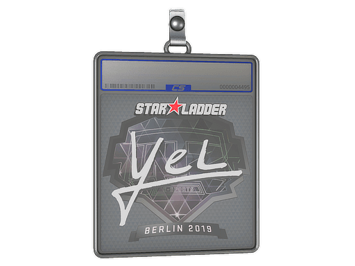 Sticker Slab | yel | Berlin 2019