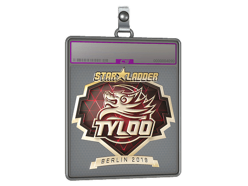 Sticker Slab | Tyloo (Gold) | Berlin 2019
