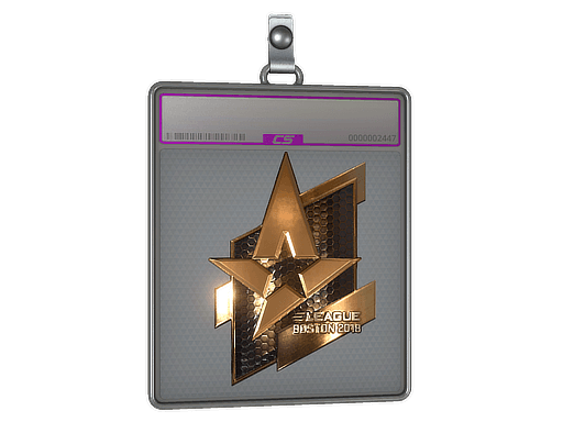 Sticker Slab | Astralis (Gold) | Boston 2018