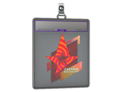 Sticker Slab | Astralis (Holo) | Boston 2018