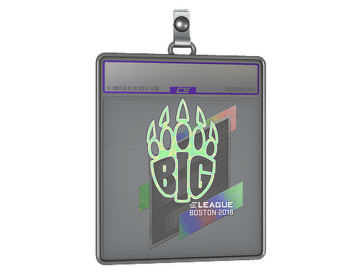 Sticker Slab | BIG (Holo) | Boston 2018