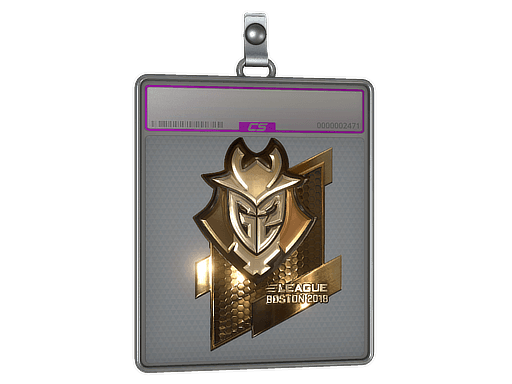 Sticker Slab | G2 Esports (Gold) | Boston 2018