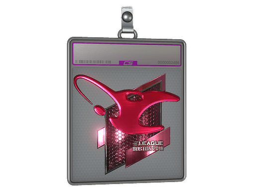 Sticker Slab | mousesports (Foil) | Boston 2018