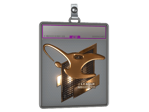 Sticker Slab | mousesports (Gold) | Boston 2018