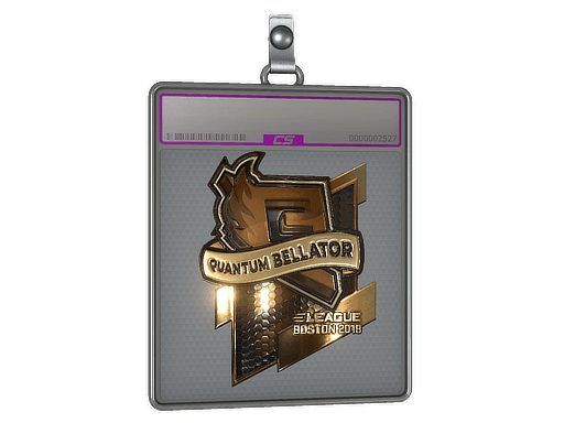 Sticker Slab | Quantum Bellator Fire (Gold) | Boston 2018