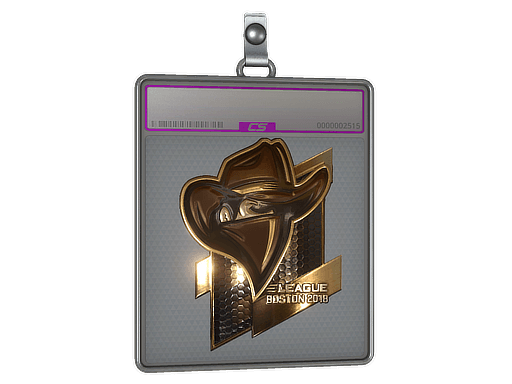 Sticker Slab | Renegades (Gold) | Boston 2018