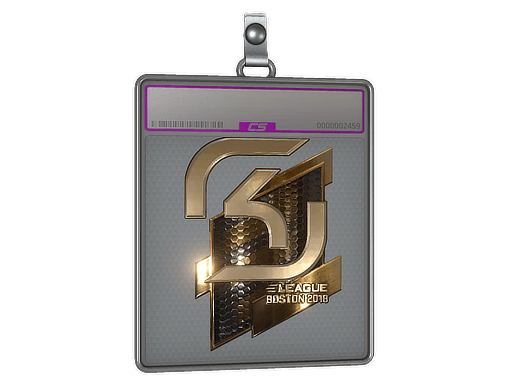 Sticker Slab | SK Gaming (Gold) | Boston 2018