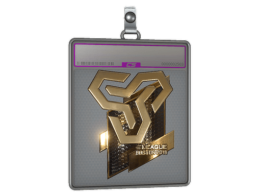 Sticker Slab | Space Soldiers (Gold) | Boston 2018