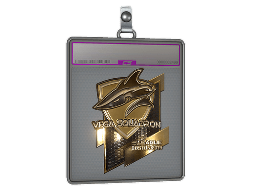 Sticker Slab | Vega Squadron (Gold) | Boston 2018