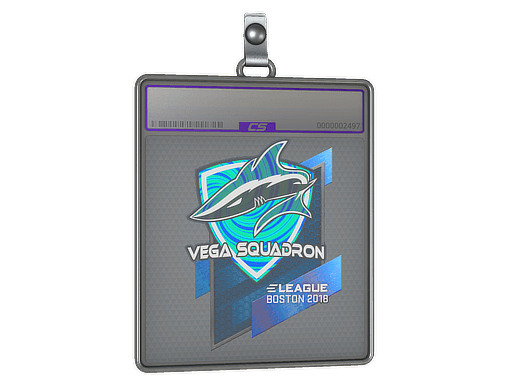 Sticker Slab | Vega Squadron (Holo) | Boston 2018