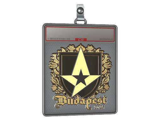 Sticker Slab | Astralis (Gold) | Budapest 2025