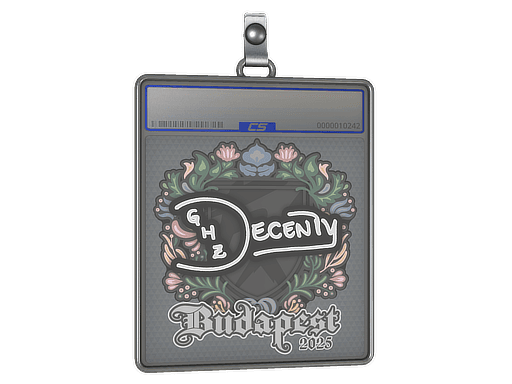 Sticker Slab | decenty | Budapest 2025