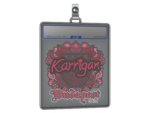 Sticker Slab | karrigan | Budapest 2025