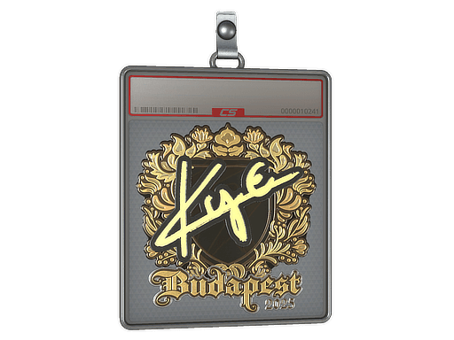 Sticker Slab | kye (Gold) | Budapest 2025