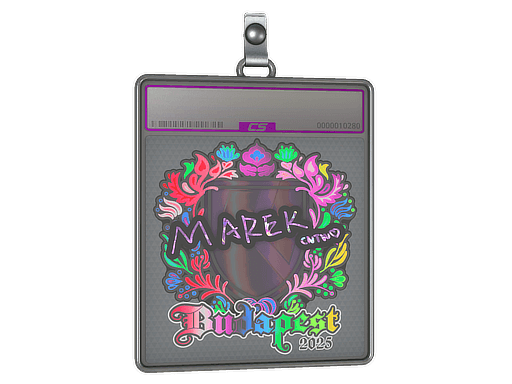 Sticker Slab | Marek (Holo) | Budapest 2025
