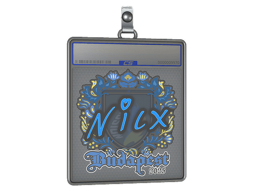 Sticker Slab | nicx | Budapest 2025