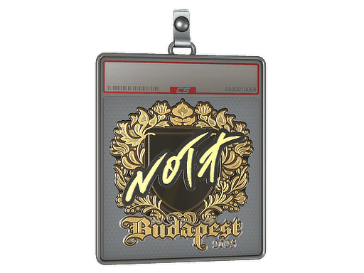 Sticker Slab | nota (Gold) | Budapest 2025