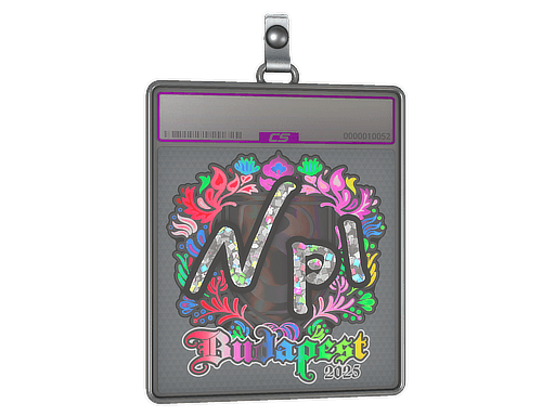 Sticker Slab | npl (Holo) | Budapest 2025