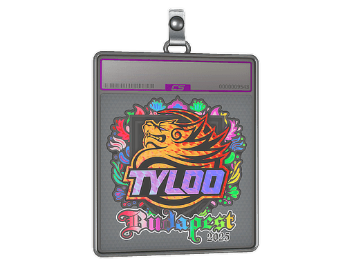 Sticker Slab | TYLOO (Holo) | Budapest 2025
