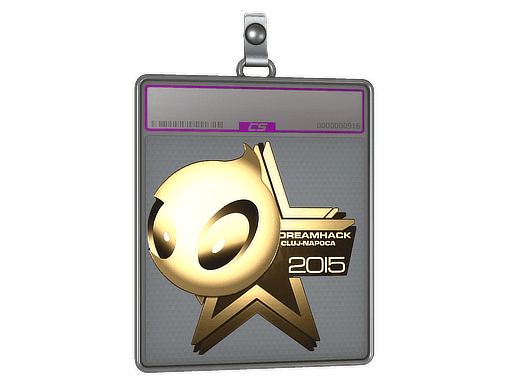 Sticker Slab | Team Dignitas (Gold) | Cluj-Napoca 2015