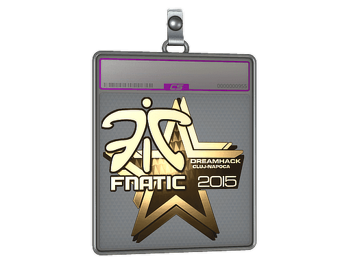 Sticker Slab | Fnatic (Gold) | Cluj-Napoca 2015