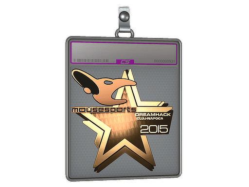 Sticker Slab | mousesports (Gold) | Cluj-Napoca 2015