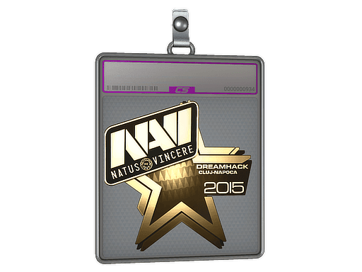 Sticker Slab | Natus Vincere (Gold) | Cluj-Napoca 2015