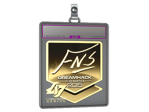 Sticker Slab | FNS (Gold) | Cluj-Napoca 2015