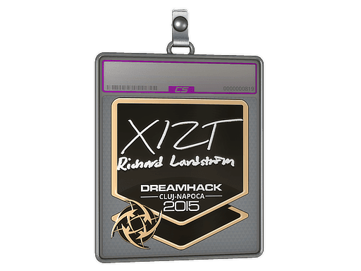 Sticker Slab | Xizt (Foil) | Cluj-Napoca 2015