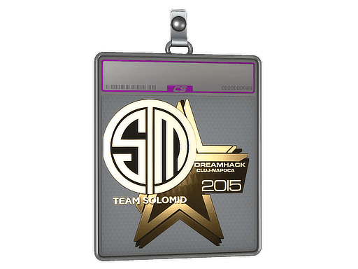 Sticker Slab | Team SoloMid (Gold) | Cluj-Napoca 2015