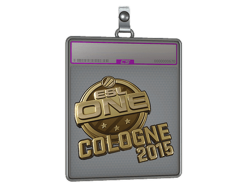 Sticker Slab | ESL (Gold) | Cologne 2015