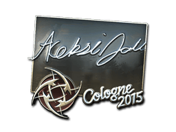Sticker | allu (Foil) | Cologne 2015