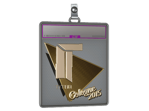 Sticker Slab | Titan (Gold) | Cologne 2015