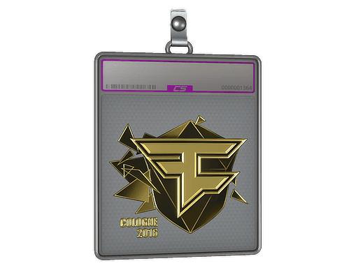 Sticker Slab | FaZe Clan (Gold) | Cologne 2016